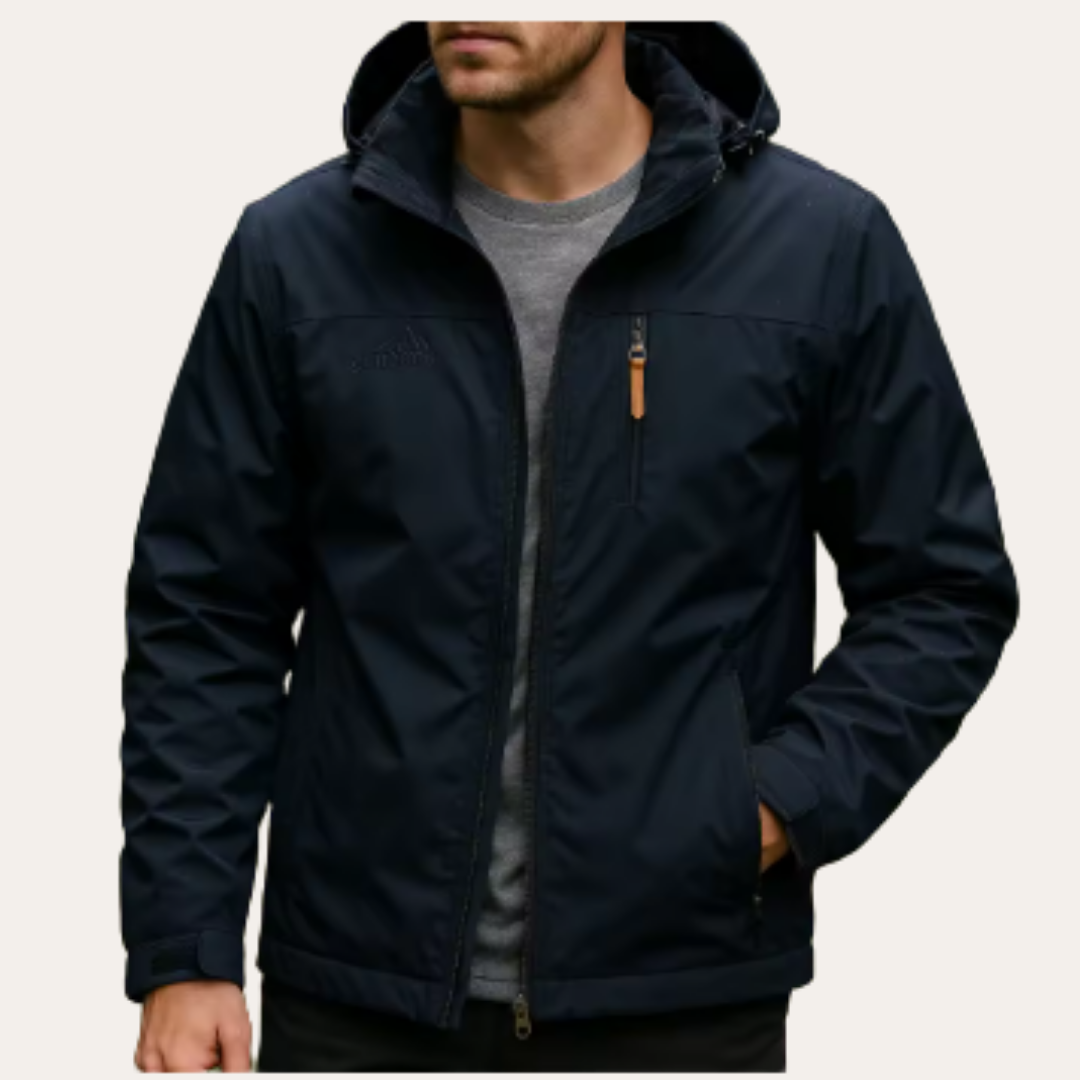 Herren Outdoorjacke Wasserdicht Winddicht Freizeitjacke | Vestea