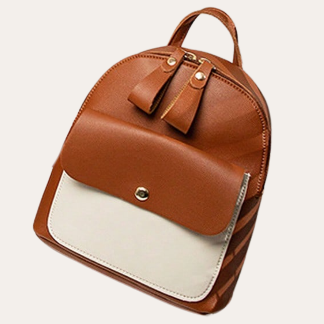 Damen Kunstleder Rucksack Stilvolle Kleine Damen Handtasche | Vestea