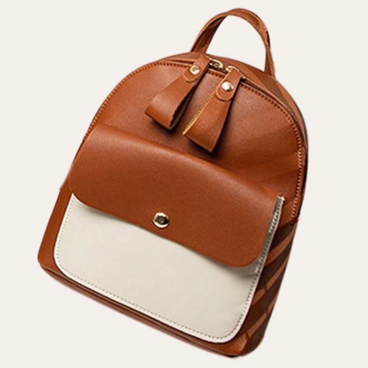 Damen Kunstleder Rucksack Stilvolle Kleine Damen Handtasche | Vestea