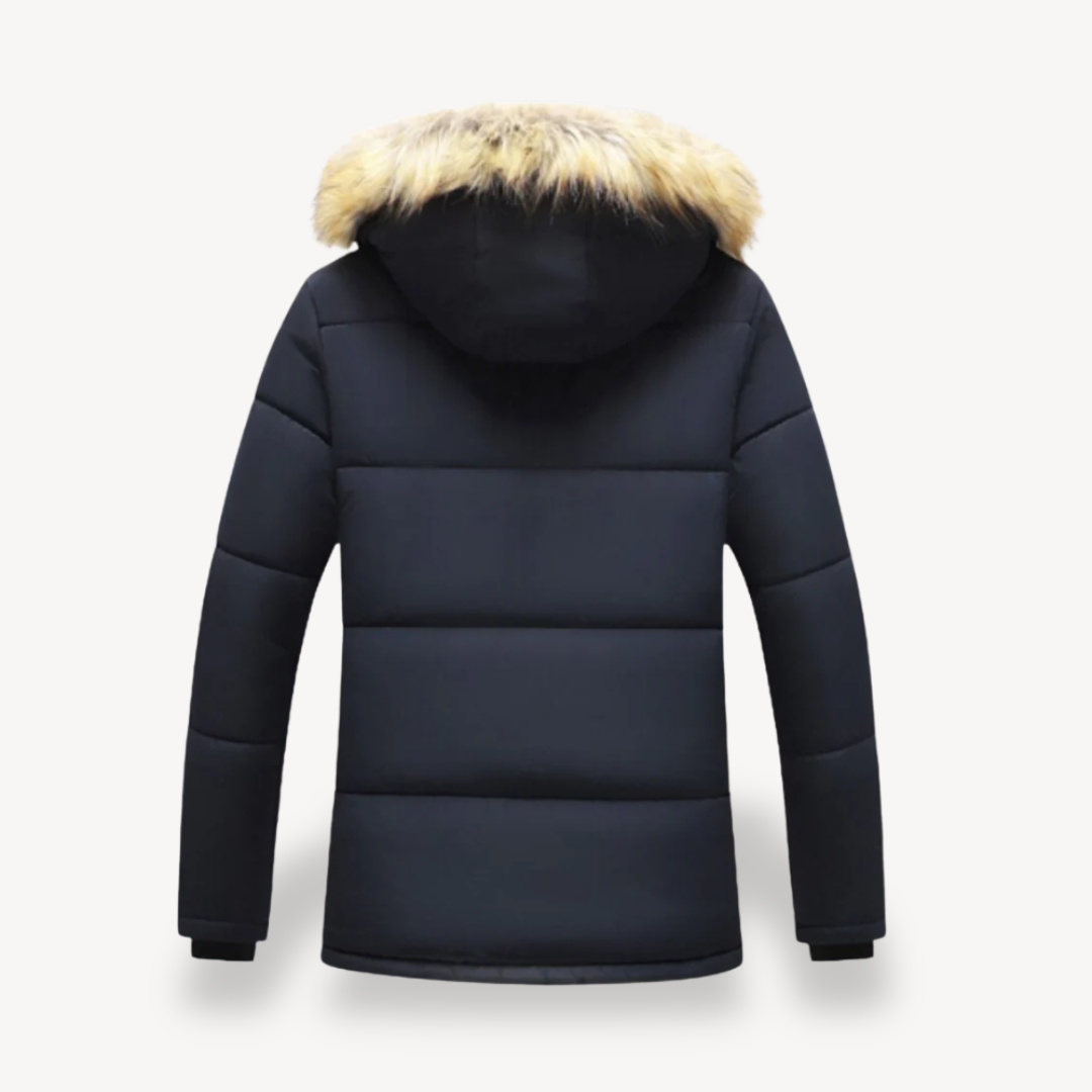 Herren Parka mit Faux-Fell-Futter | Vestea