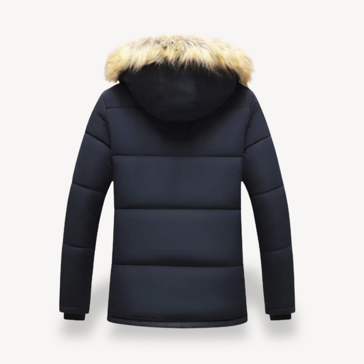Herren Parka mit Faux-Fell-Futter | Vestea