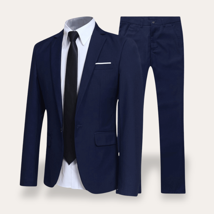 Herren Business Anzug Zweiteiler mit Sakko und Hose | Vestea