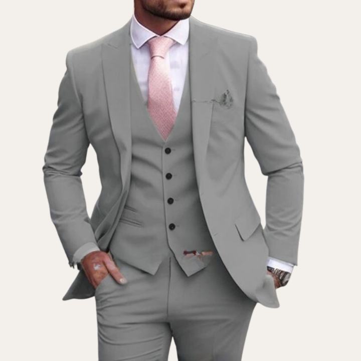 Herren Anzug 3-teilig Slim Fit Business Hochzeit | Vestea