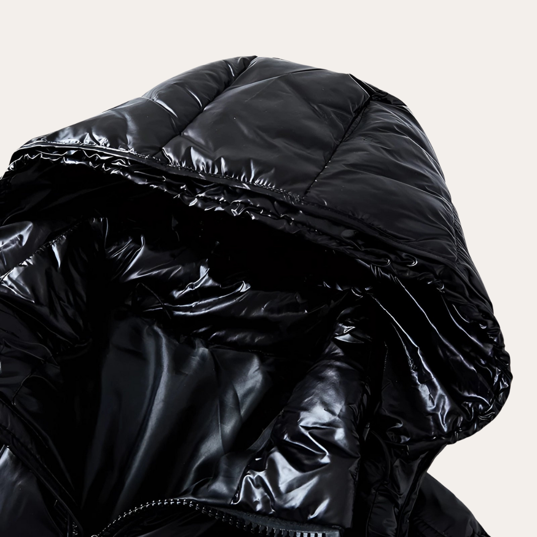 Herren Pufferjacke mit Kapuze und wasserabweisendem Finish | Vestea