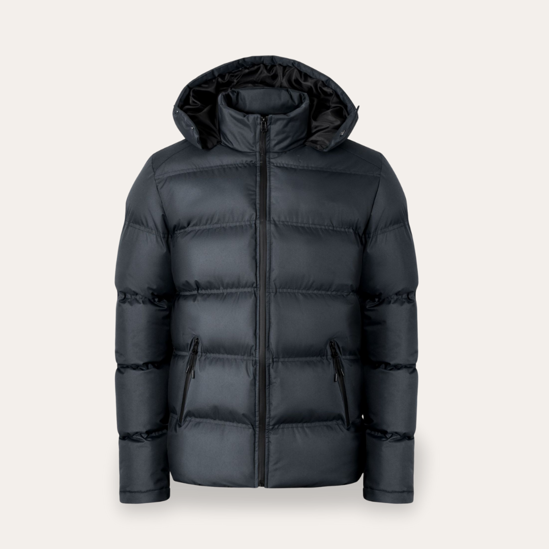 Herren Winterjacke mit Kapuze Textil | Vestea