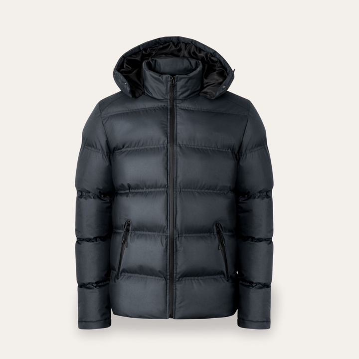 Herren Winterjacke mit Kapuze Textil | Vestea