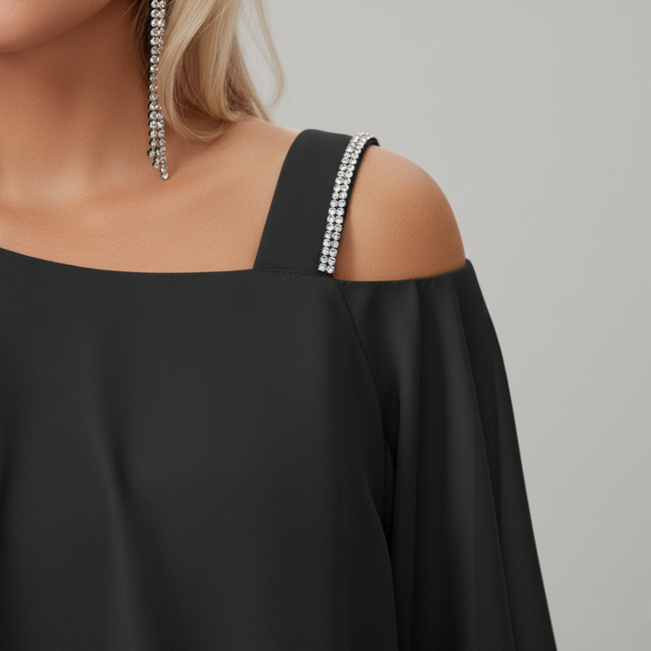 Damen Eleganter Zweiteiler Outfit Set | Vestea