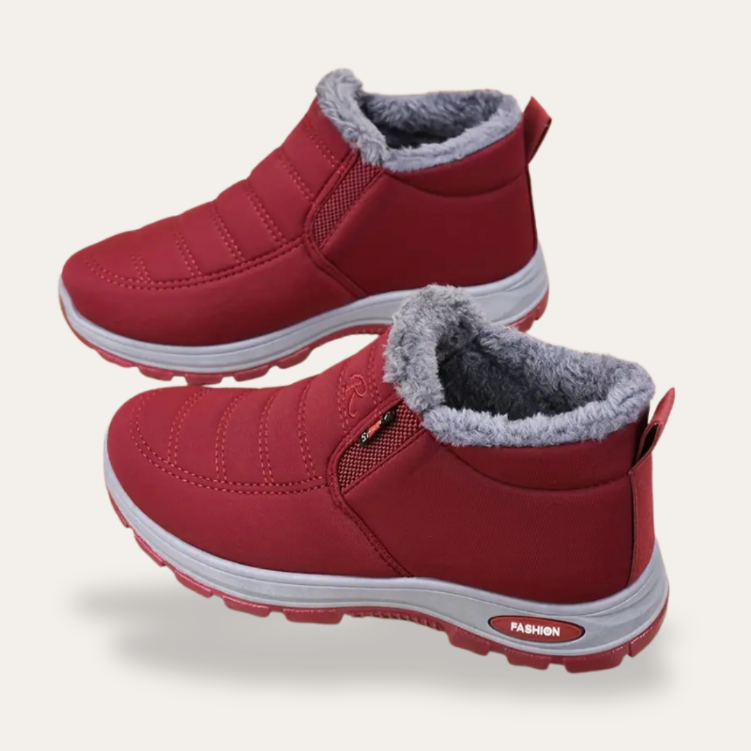 Orthopädische Damen Winterstiefel Warmfutter Rutschfest Wasserdicht | Vestea