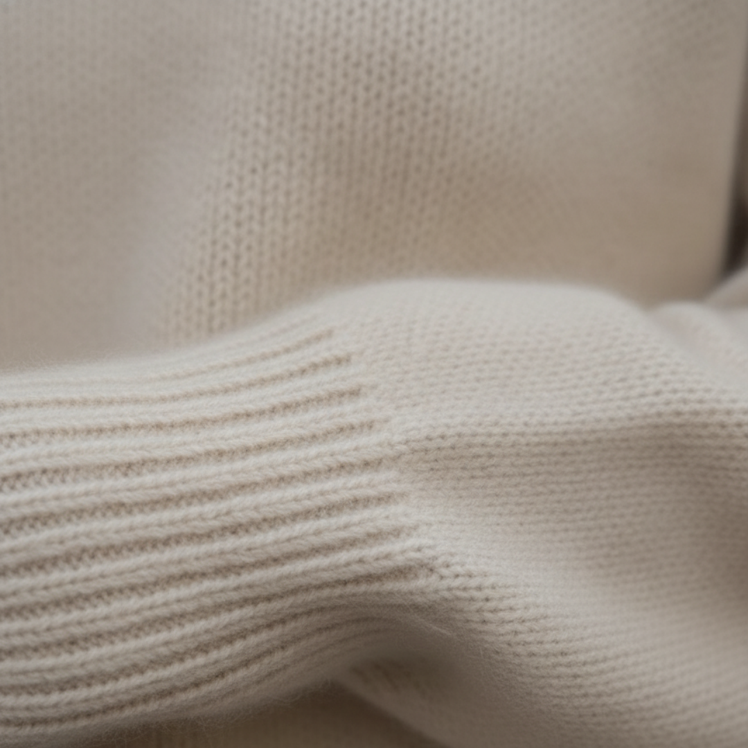 Damen Oversize Rollkragenpullover Beige | Vestea