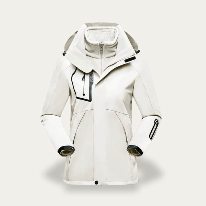 Damen Softshelljacke mit Fleecefutter Wasserdicht Winddicht | Vestea