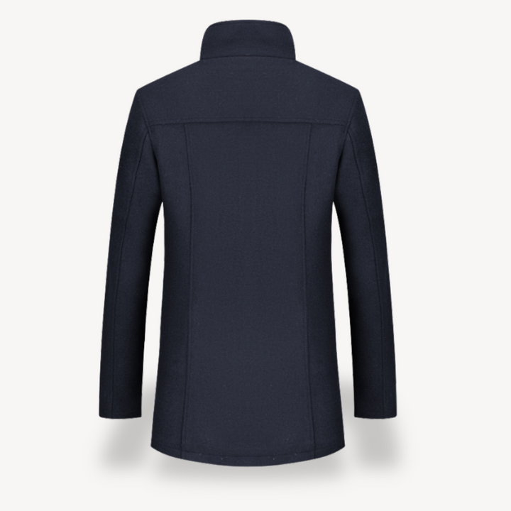 Herren Wollmischung Jacke mit Steppfutter | Vestea