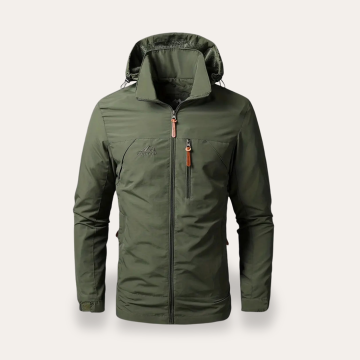 Herren Outdoorjacke Wasserdicht Atmungsaktiv Winddicht Leicht | Vestea