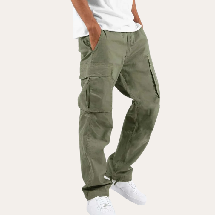 Herren Cargo Hose mit Taschen und Kordelzug | Vestea