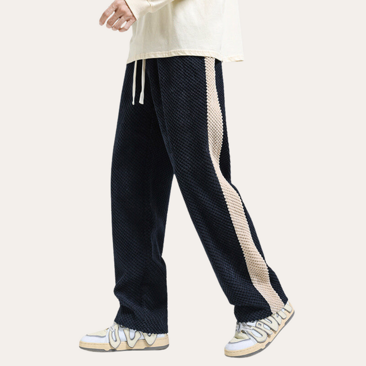 Herren Sporthose mit Streifen Polyester | Vestea
