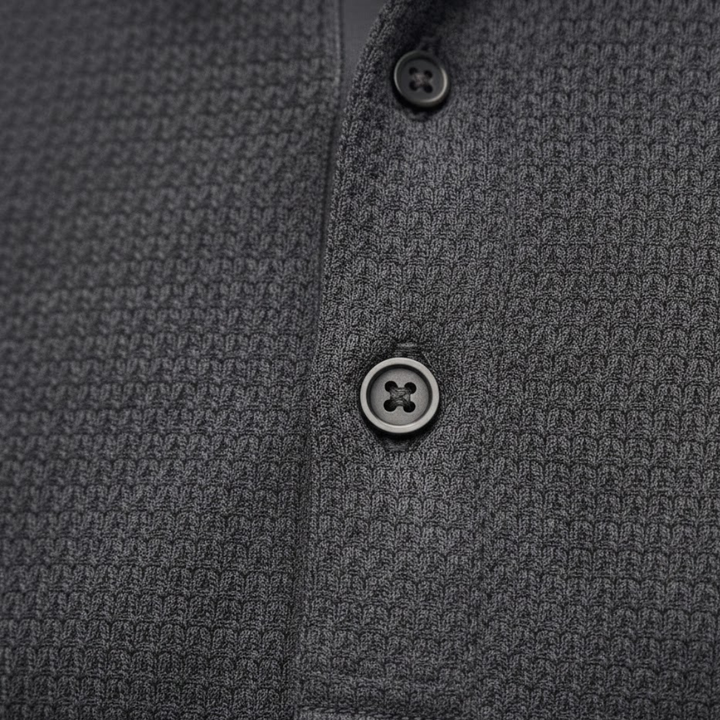 Camiseta de hombre tipo polo, manga corta, con cuello, para verano