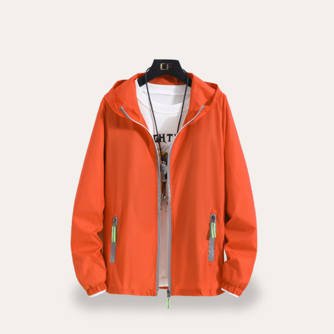 Herren Windbreaker Jacke mit Kapuze | Vestea