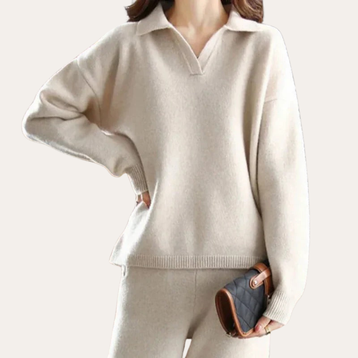 Polo Strickpullover für Damen | Vestea