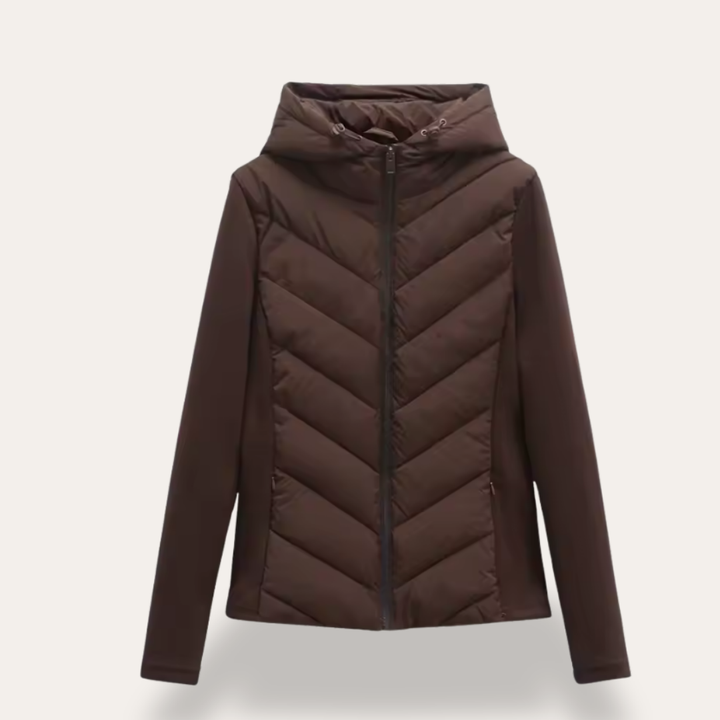 Damen Steppjacke mit Kapuze Leicht und Atmungsaktiv | Vestea