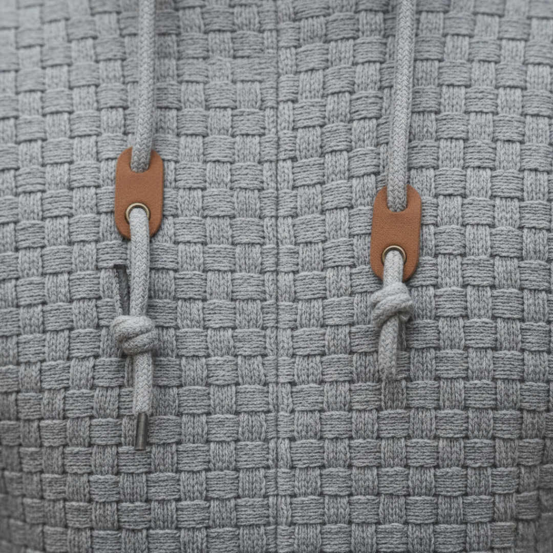 Gestrickter Kapuzenpullover für Herren| Vestea