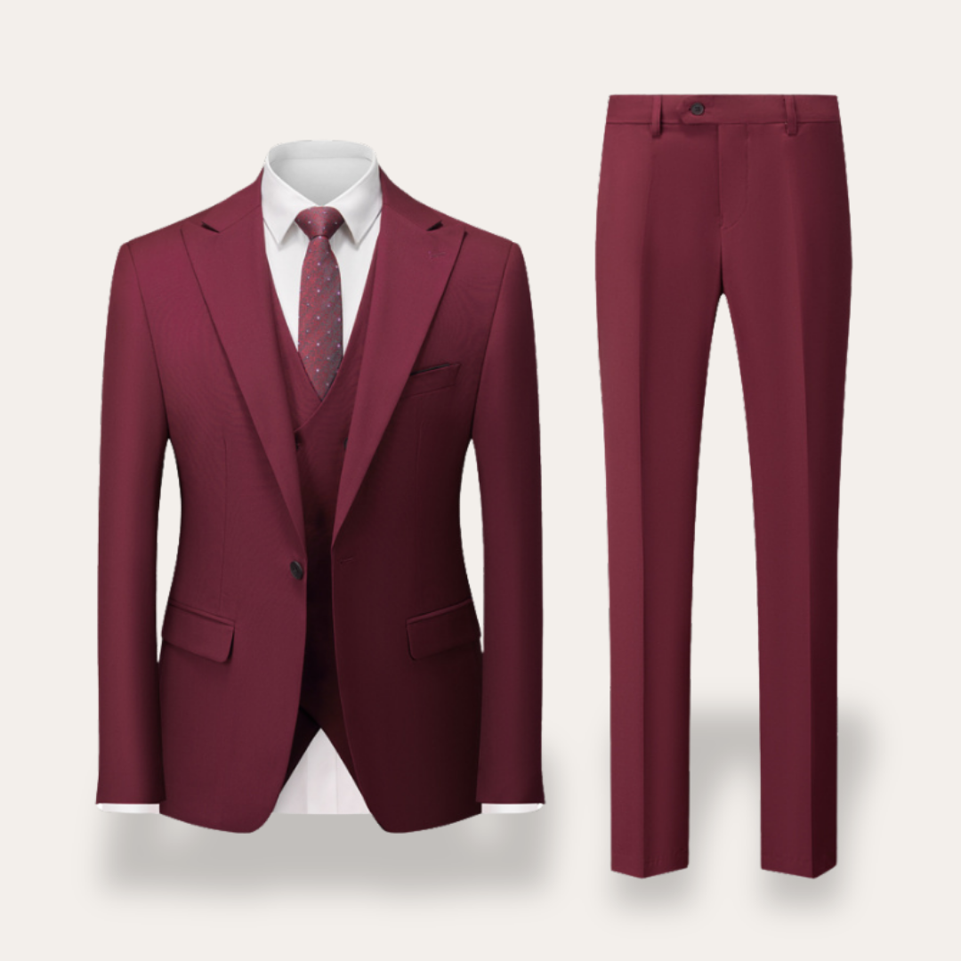 Herren Anzug Set mit Weste | Vestea