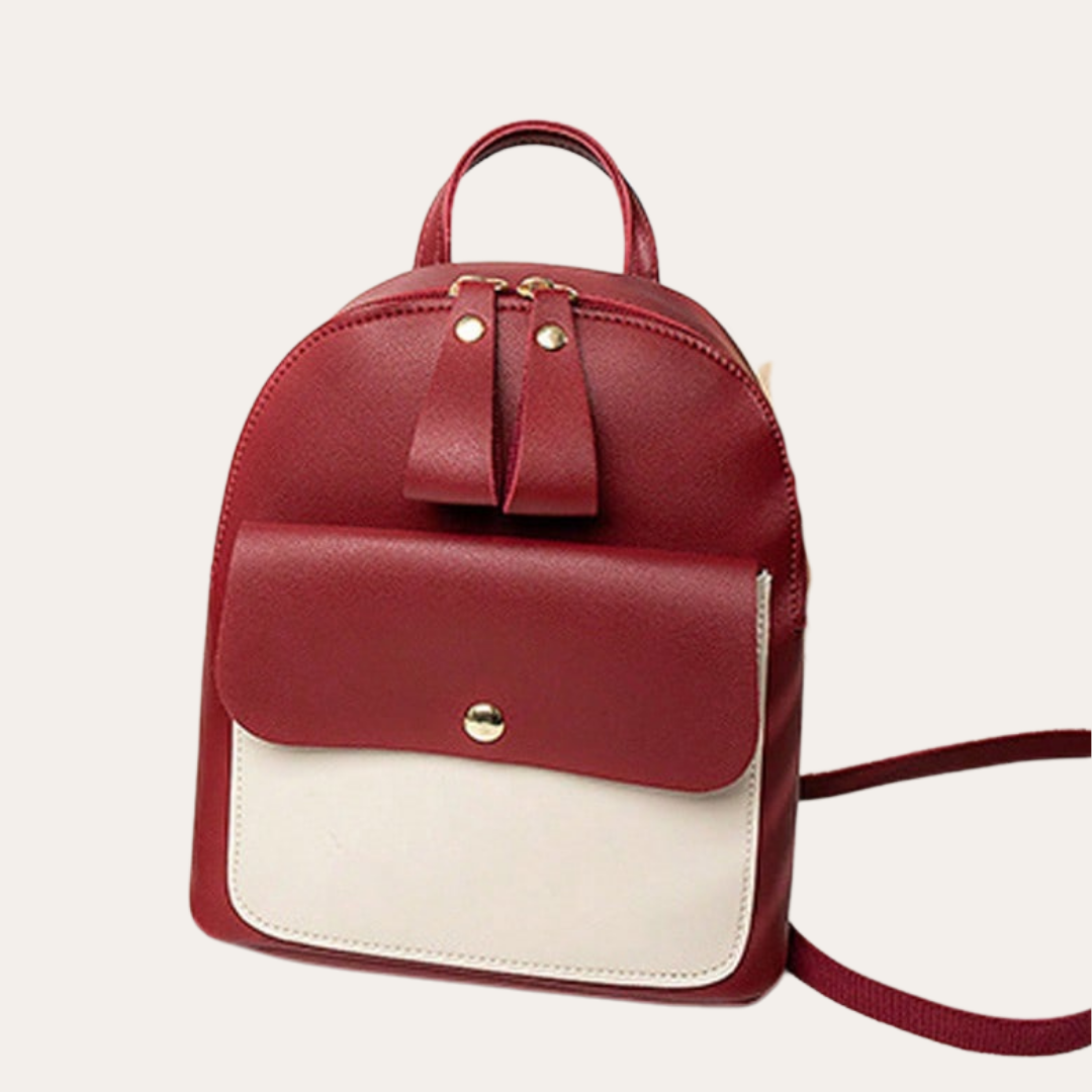 Damen Kunstleder Rucksack Stilvolle Kleine Damen Handtasche | Vestea