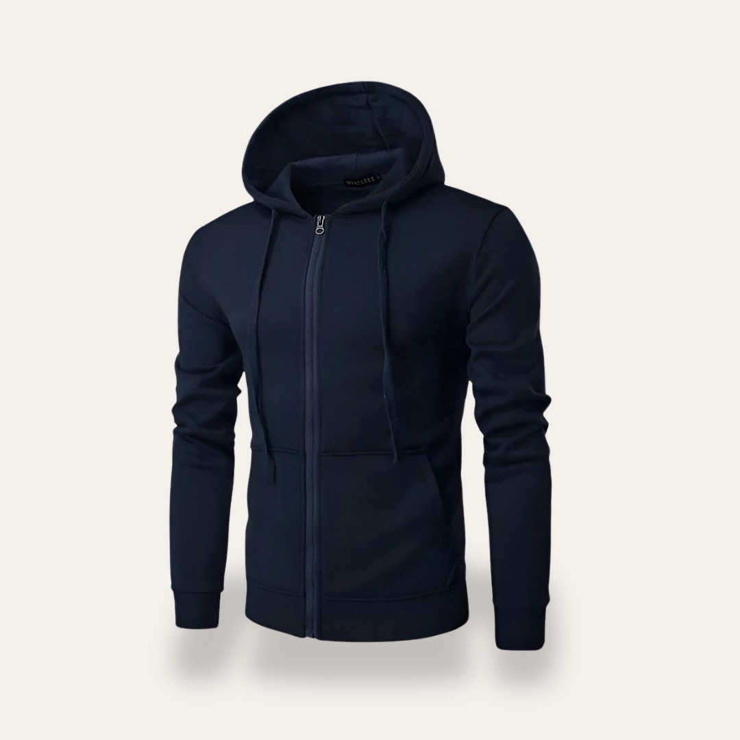 Herren Hoodie Sweatjacke mit Reißverschluss | Vestea