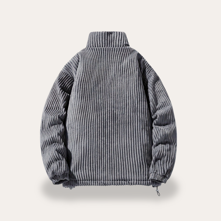 Cordjacke mit Reißverschluss für Herren | Vestea