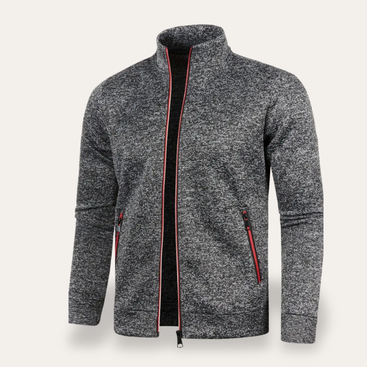 Atmungsaktiven Sportlichen Zip-Jacke für Herren | Vestea