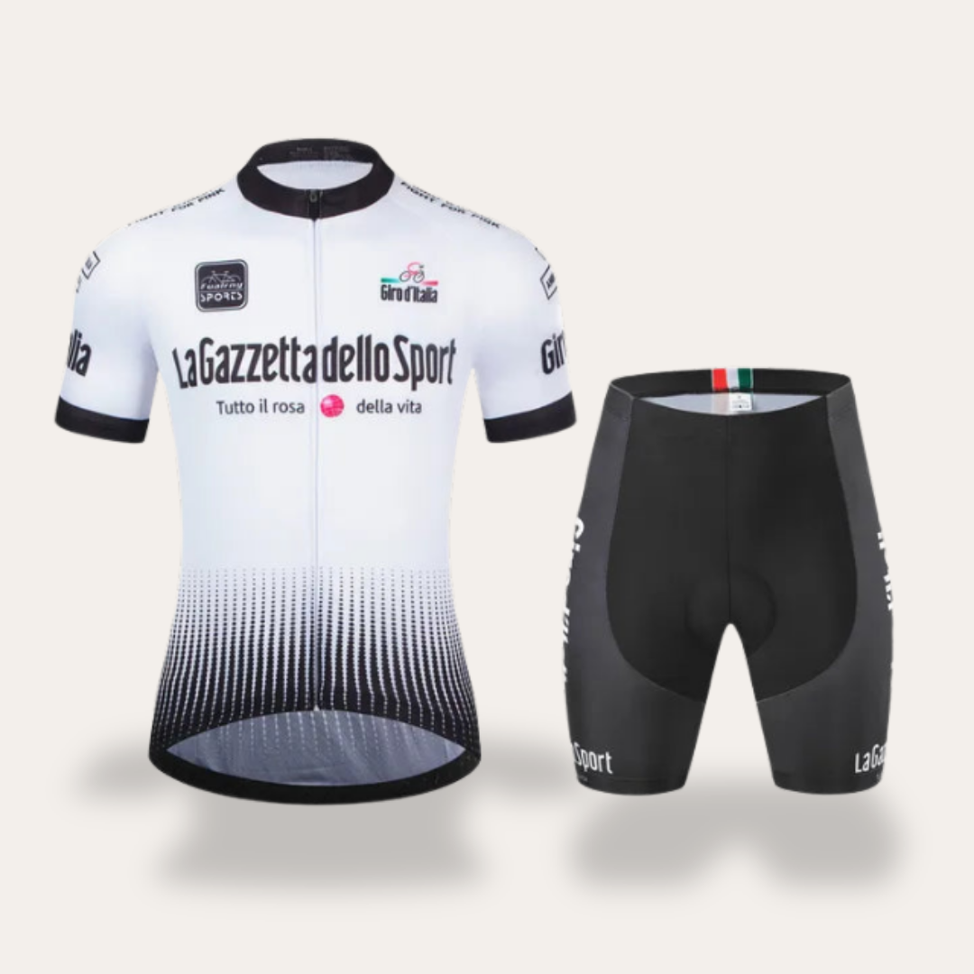 Herren Radsport Set Kurzarm Trikot mit Radhose Funktionskleidung | Vestea