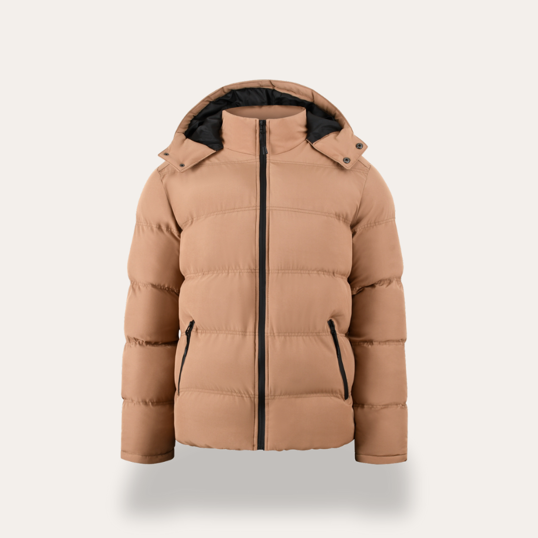 Herren Winterjacke mit Kapuze Textil | Vestea