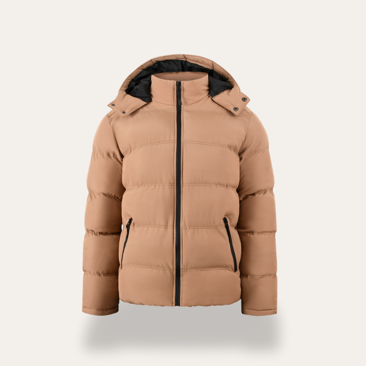 Herren Winterjacke mit Kapuze Textil | Vestea