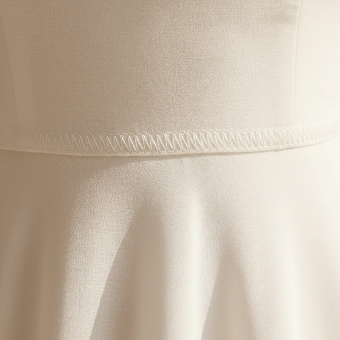 Midi Dress Square Neck Sleeveless A Line Womens