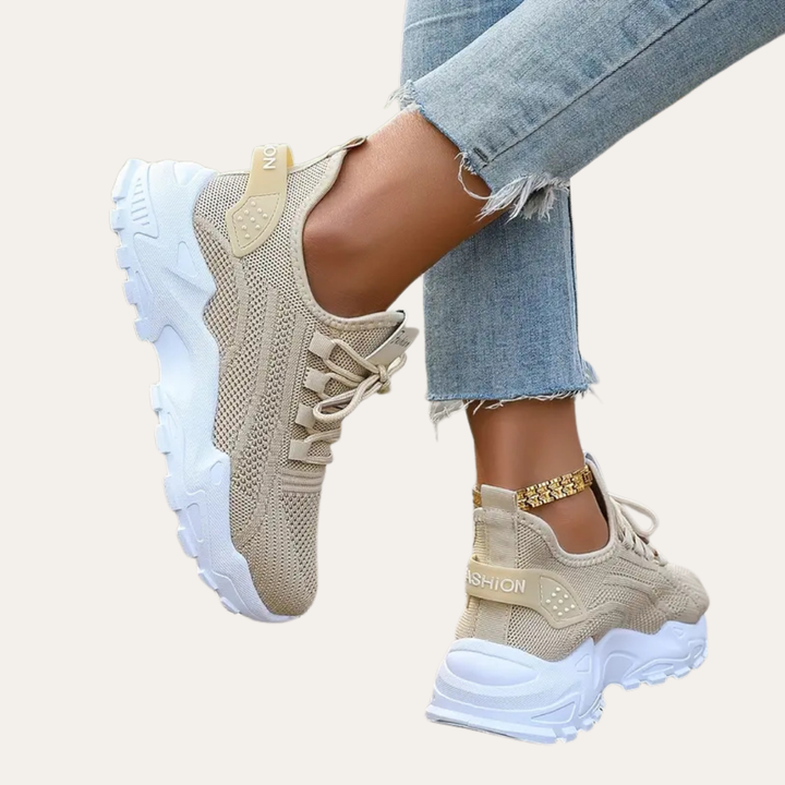 Orthopädische Sneakers für Damen mit Mesh-Obermaterial | Vestea
