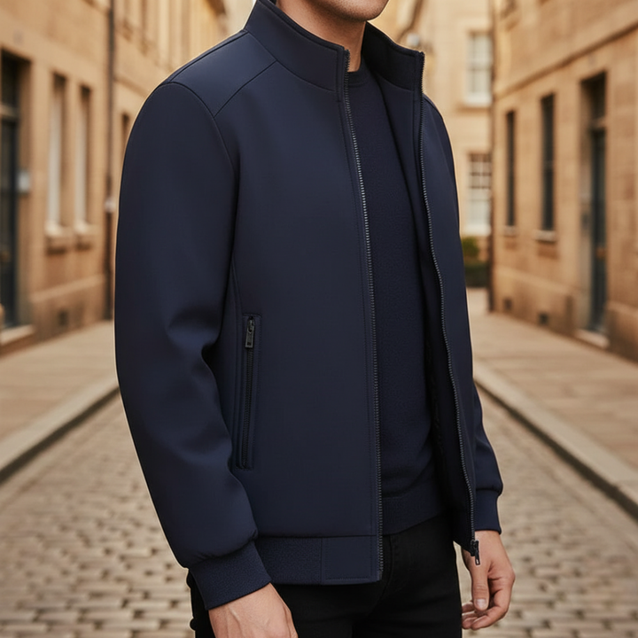 Herren Übergangsjacke mit Stehkragen | Vestea