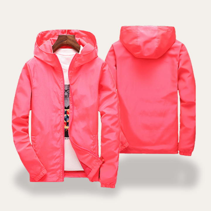 Herren Leichte Jacke mit Kapuze Windbreaker Outdoor | Vestea