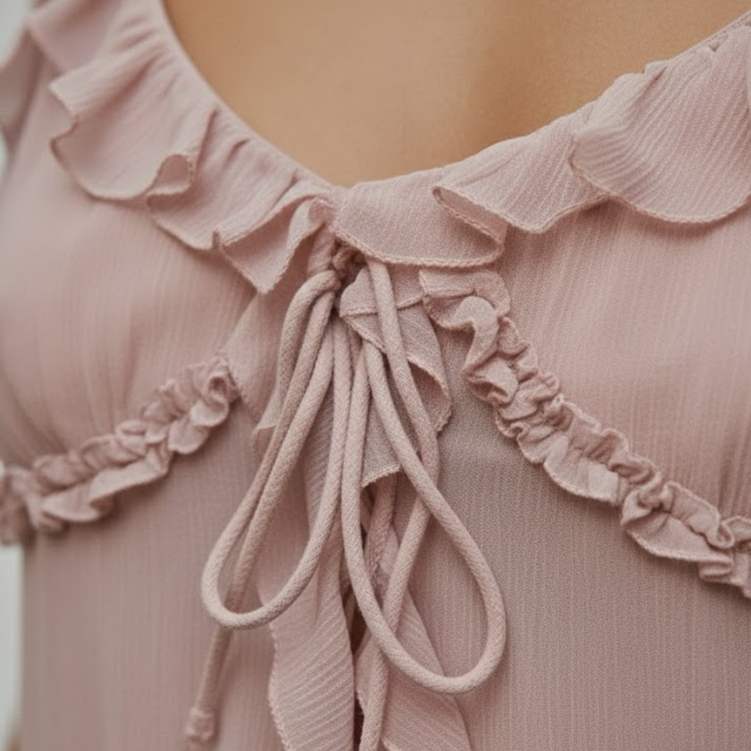 T-shirt à manches courtes en dentelle pour femme, mélange de coton