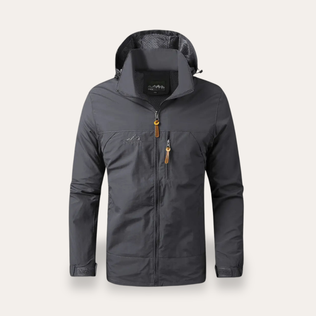 Herren Outdoorjacke Wasserdicht Atmungsaktiv Winddicht Leicht | Vestea