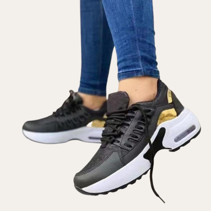 Damen Orthopädische Chunky Sneaker Plateauschuh Laufschuh | Vestea