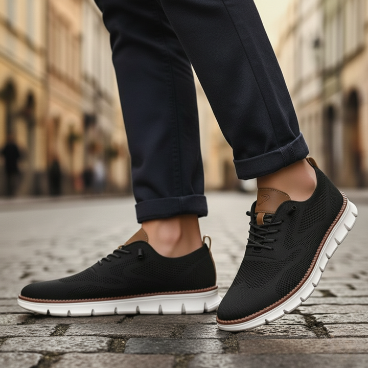 Orthopädische Herren Sneaker mit Flexibler Laufsohle | Vestea
