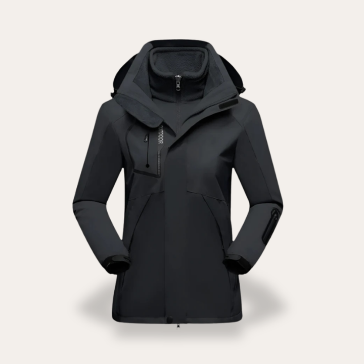 Damen Softshelljacke mit Fleecefutter Wasserdicht Winddicht | Vestea