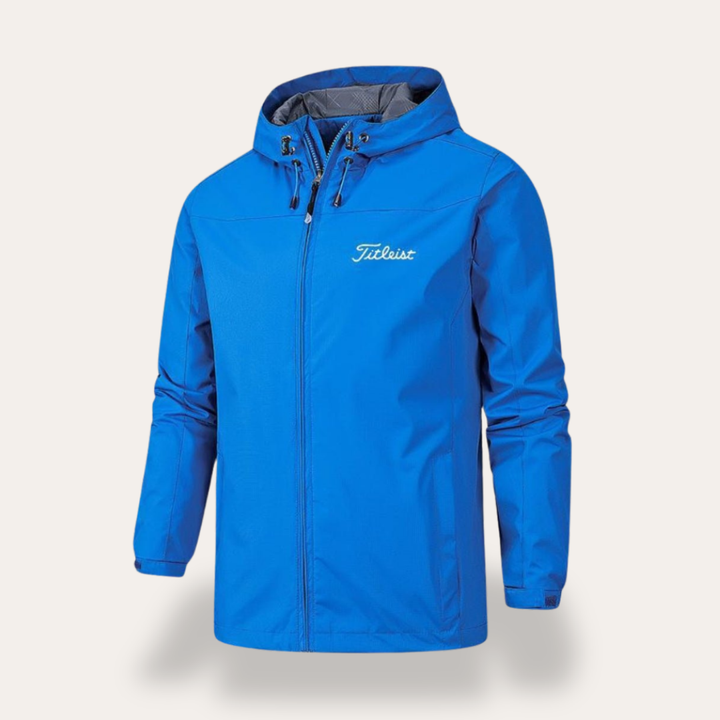 Herren Funktionsjacke mit Kapuze und Reißverschluss | Vestea