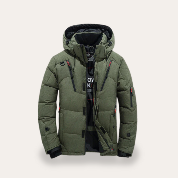 Herren Daunenjacke mit Kapuze, Winterjacke | Vestea