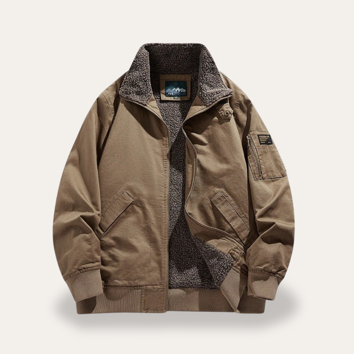 Warme Winterjacke für Herren mit Teddy Futter | Vestea