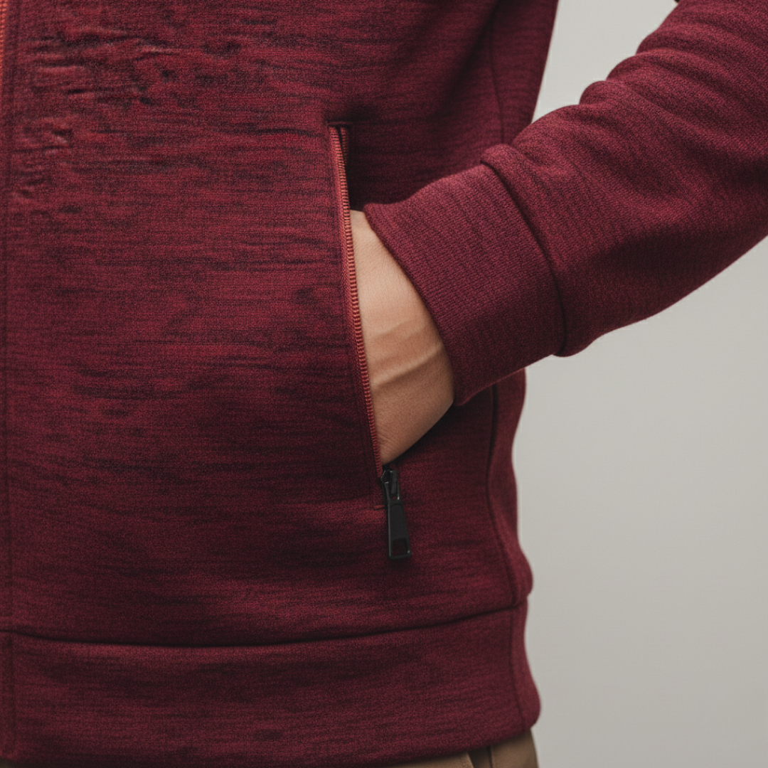 Bequeme Herren-Sportjacke mit Reißverschluss | Vestea