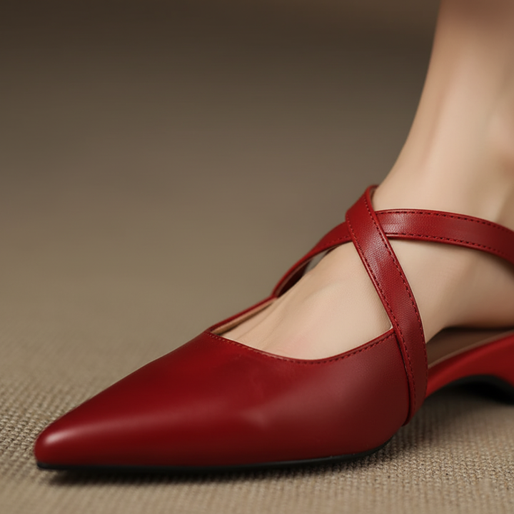 Ballerinas für Damen mit Riemchen | Vestea