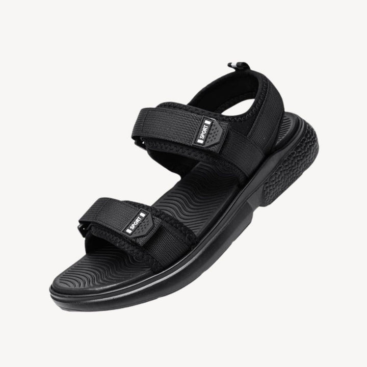 Orthopädische Stoff-Sandale mit verstellbaren Riemen Herren | Vestea
