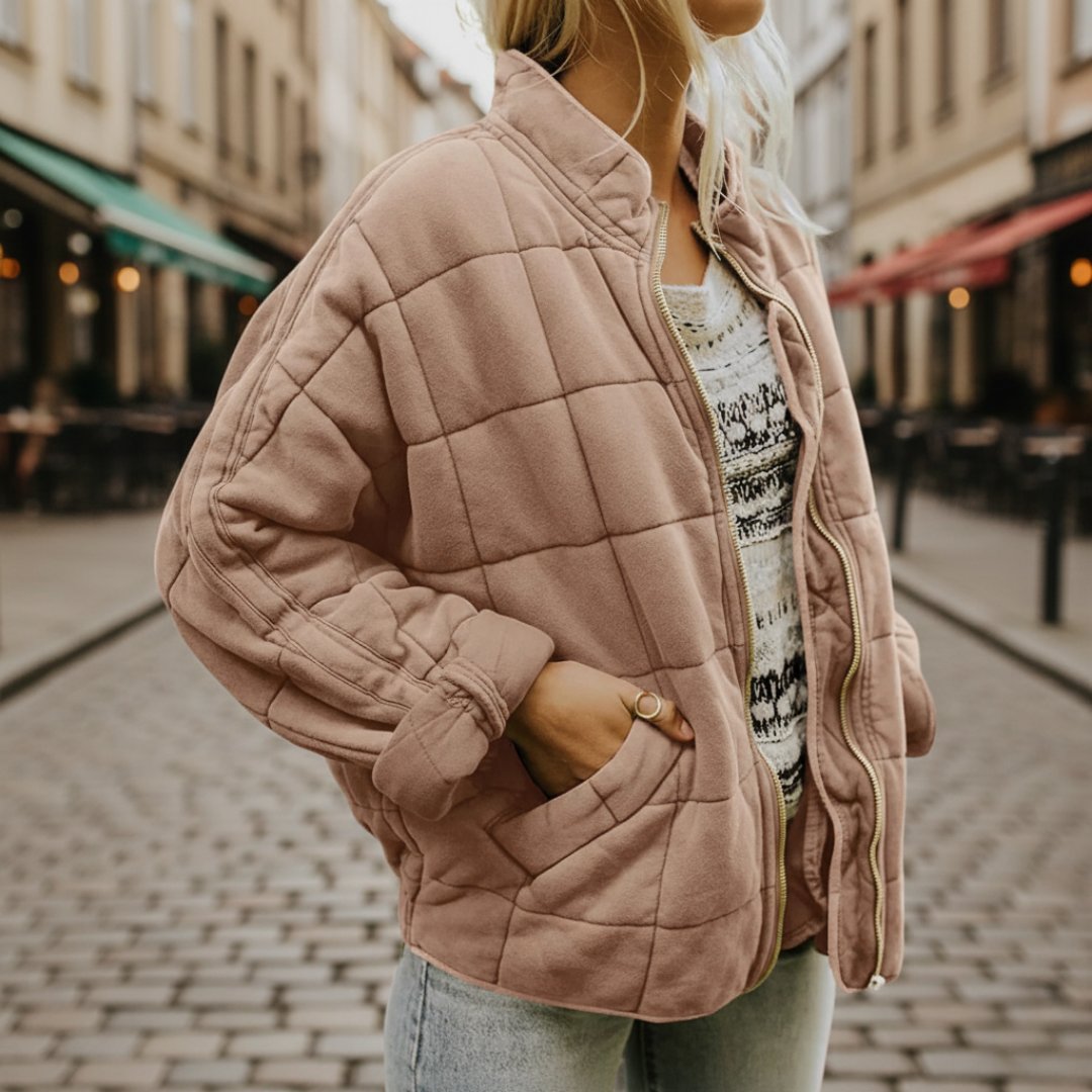 Damen Steppjacke Oversize | Vestea