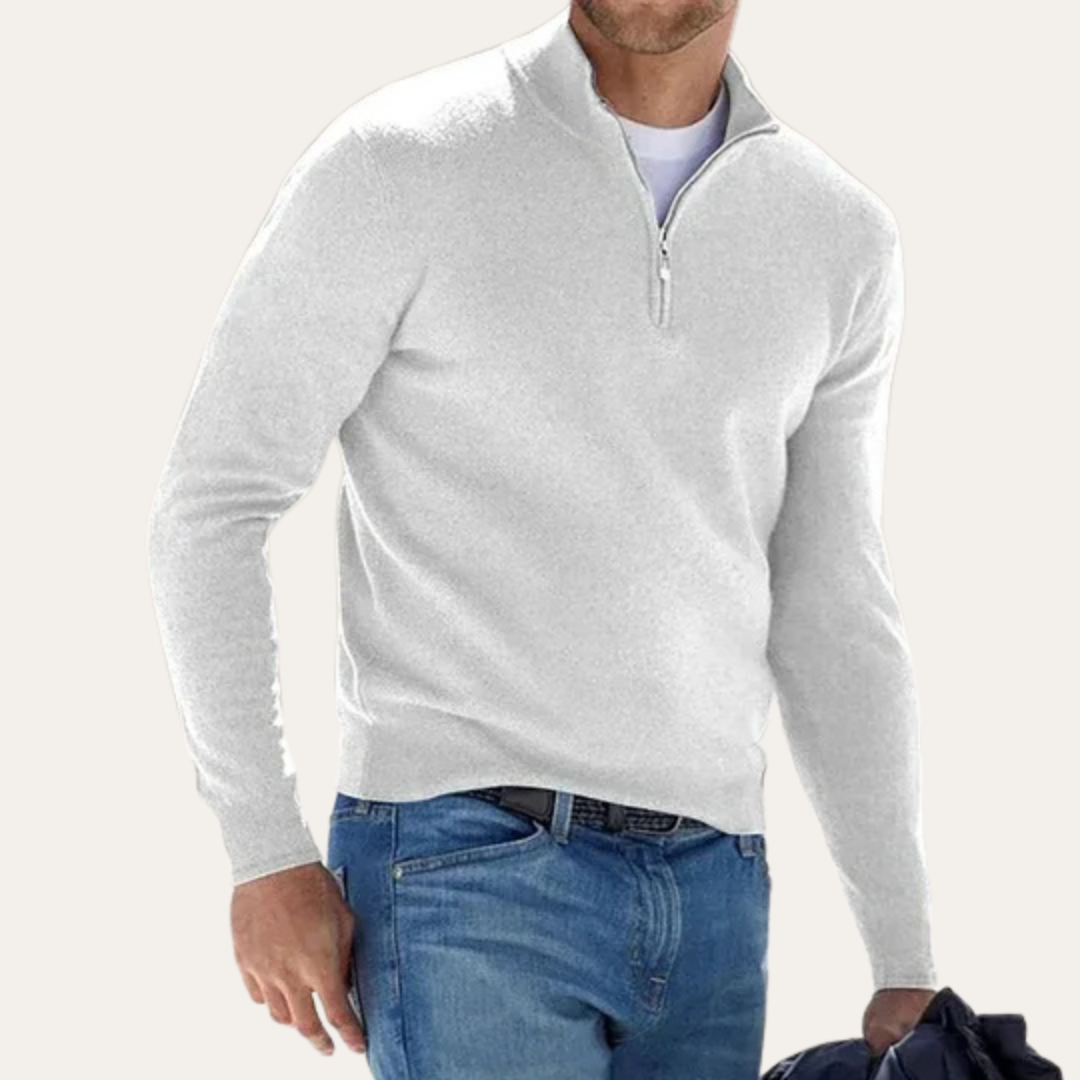 Zip-Up Pullover für Herren | Vestea