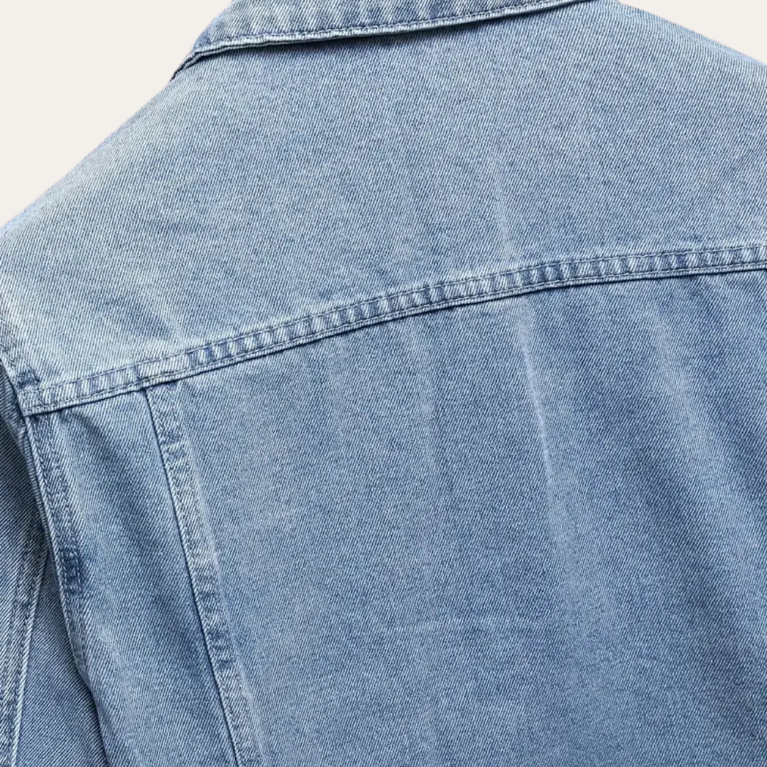 Bequemen Passform & Stylischen Denimjacke für Herren von | Vestea