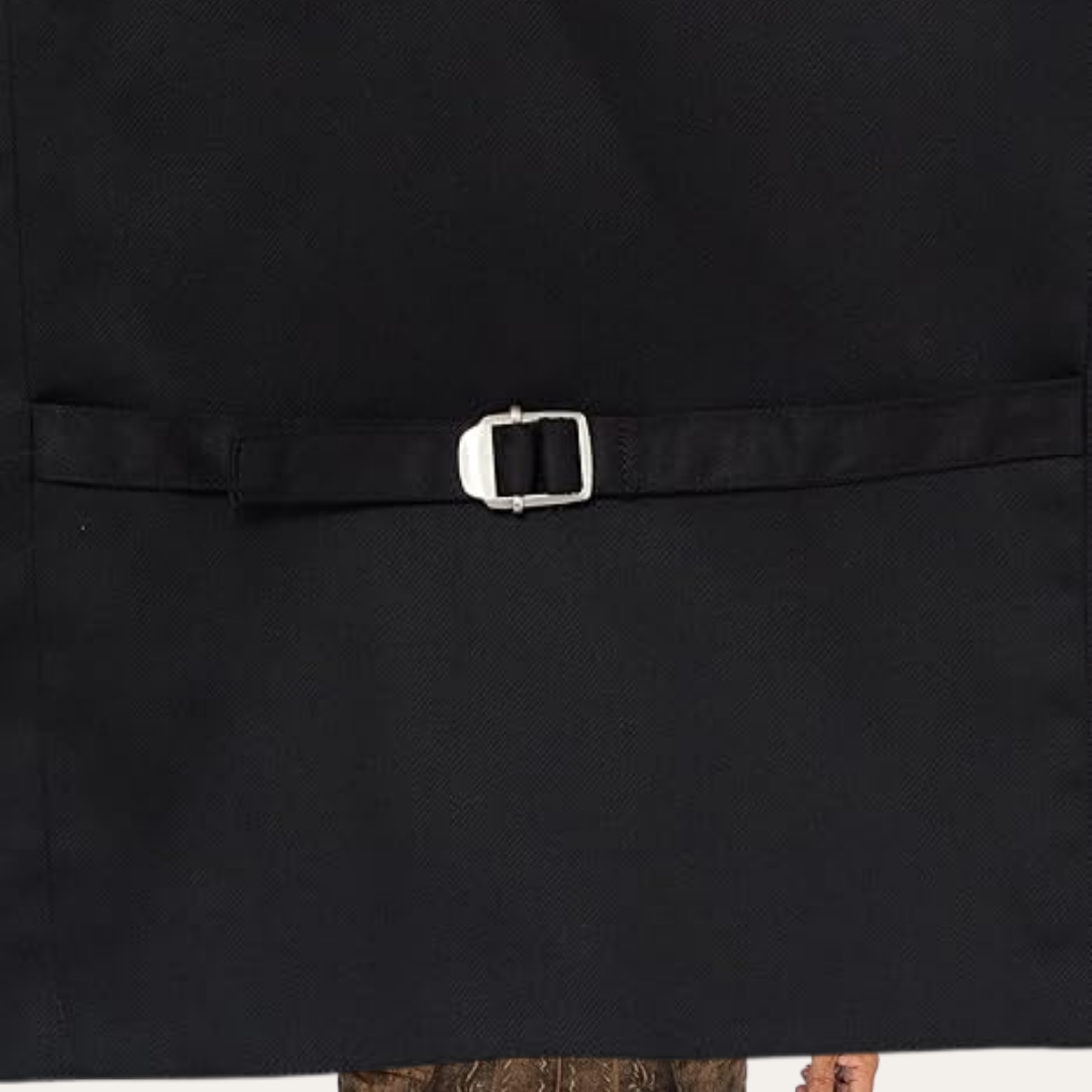 Herren Trachtenweste Wollmischung, Traditionelles Design | Vestea